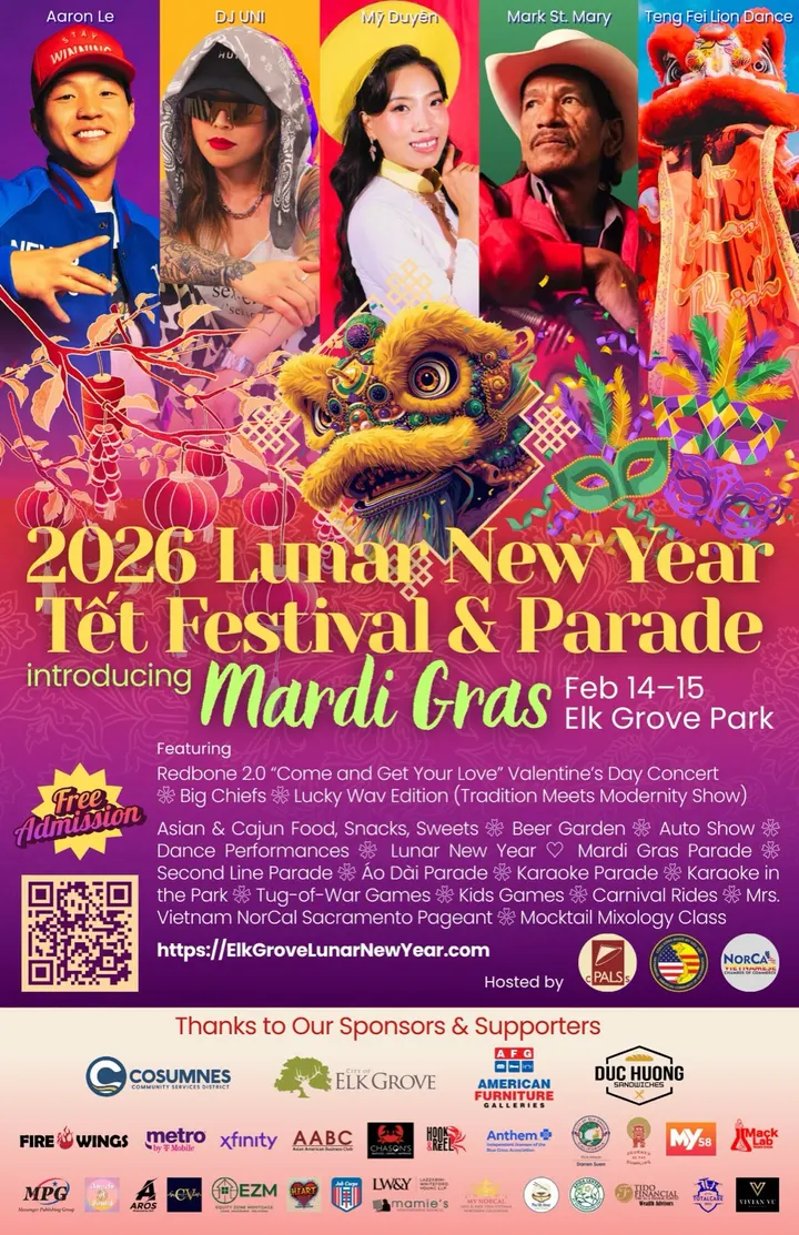 Lucky Wav at Lunar New Year Tết Festival & Parade