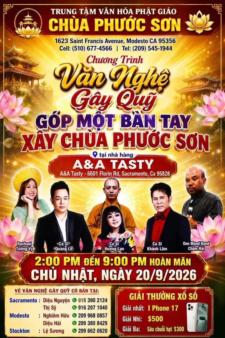 Góp Một Bàn Tay Xây Chùa Phước Sơn